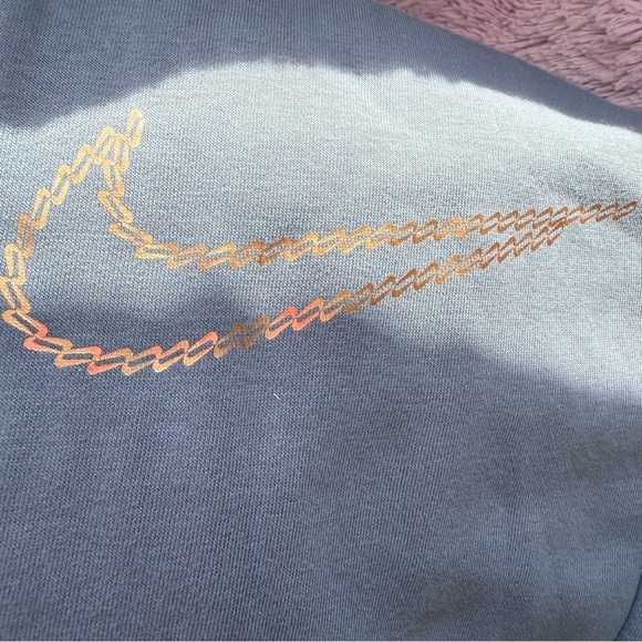 NEW NIKE (MSRP:$70.00) Steel Blue Sportswear Club Fleece Midrise Joggers - XS - Picture 5 of 9